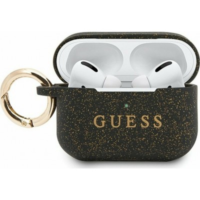 Guess Silicone Case Black (Apple AirPods Pro)